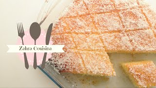 Coconut Basbousa ( Semolina Cake Drizzled With Syrup)