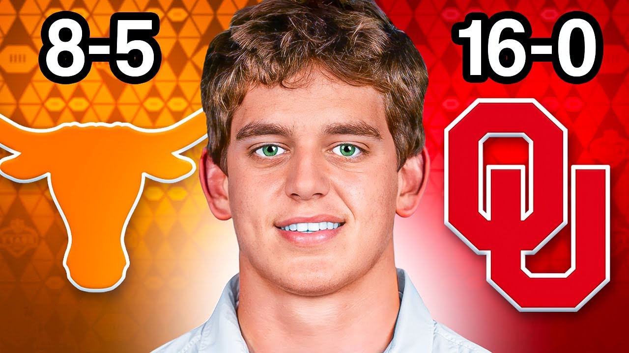 I Played The Career Of Arch Manning In CFB 26 