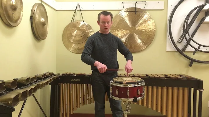 Instructional video: the orchestral snare drum roll