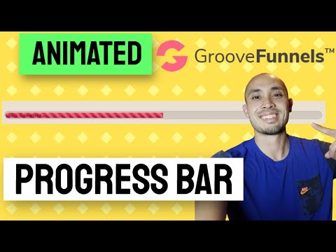 How To Create A Custom Animated Progress Bar In GroovePages Tutorial