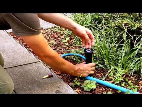 Tutorial Hunter MP-Rotator mit Sprühdüsengehäuse PRO SPRAY - Einbauanleitung