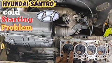 Hyundai santro cold starting problem