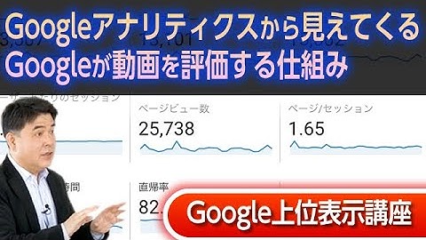 Googleアナリティクスから見えてくるGoogleが動画のあるページを評価するメカニズム
