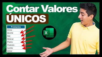 Como contar VALORES ÚNICOS en Excel (Sin Contar Repetidos)