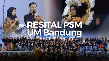 Konser RESITAL PSM UM Bandung - LIVE PERFORM | Gitayatra Mahaswara #paduansuara #psm #umbandung