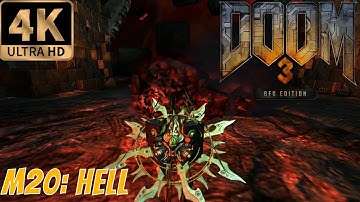 Doom 3 (2004) [4K] - Level 20 - Hell