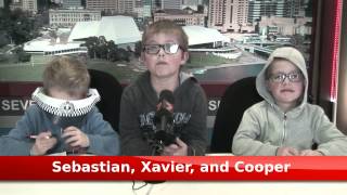 Sebastian Xavier And Cooper - 7 News Experience