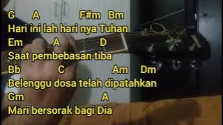 Anggur Baru - Tutorial Kunci Gitar Lagu Rohani Untuk Pemula - @benidiktusruing