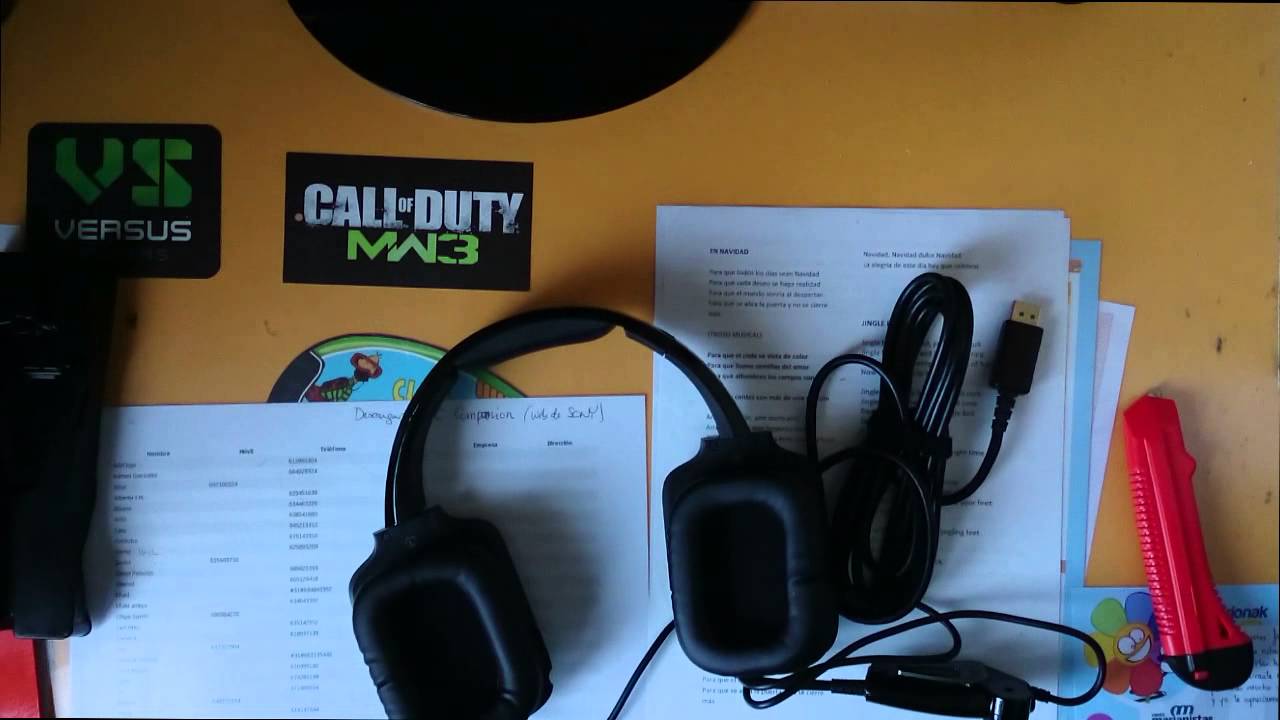 Tritton Pro+ 5.1 Surround Headset Pc Setup