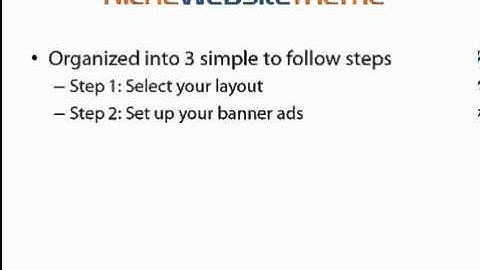 Niche Website theme Review - Niche Webite template review