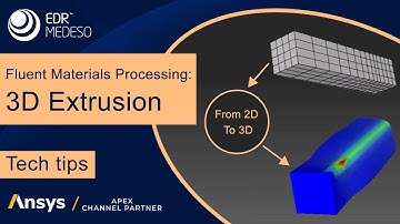 Fluent Materials Processing - 3D Extrusion