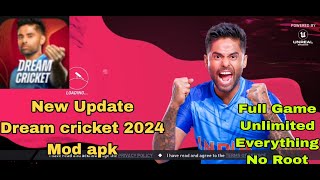 New Update Dream cricket 2024 mod apk Full game Unlimited Everything v.1.5.12 screenshot 4