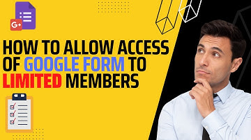 How to Allow only specific candidates to fill the Google form || Response Validation