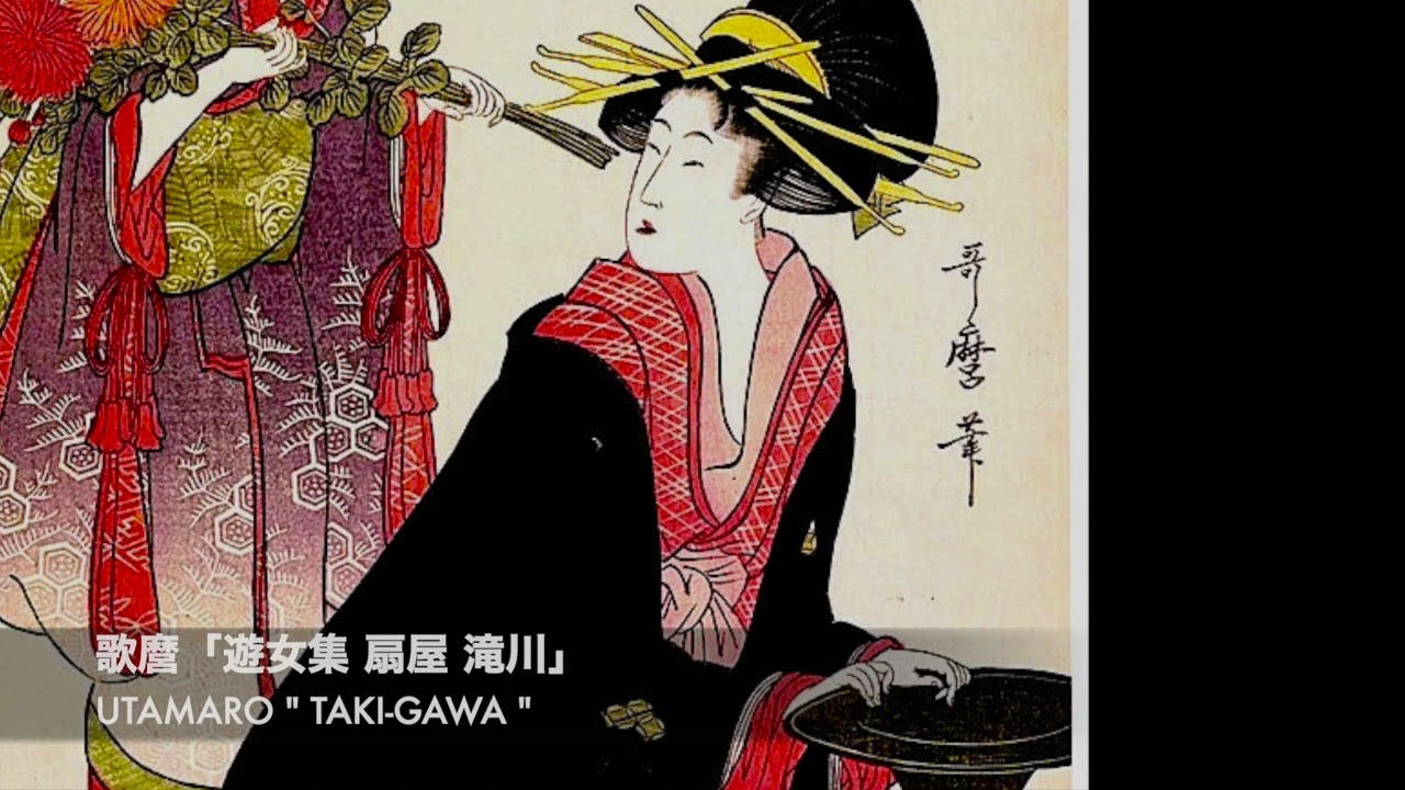 実乃鈴 の浮世絵「生花を生ける美女たち」UKIYO E " IKE BANA flowere arrangement & beauties" selected  MINOSUZU +video