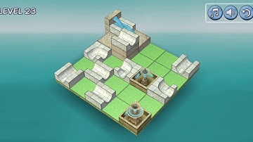 Easy - Level 23 | Flow Water Fountain 3D Puzzle