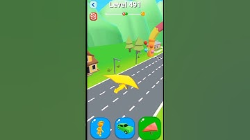 🔥Shape-shifting &Transform 🔥The character 👀 Level 491 #shapeshifting #gameplay #gaming  #shorts