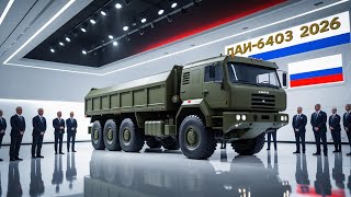 БАЗ-6403 2026 | Полный обзор и возможности российского военного грузовика в Ultra 8K