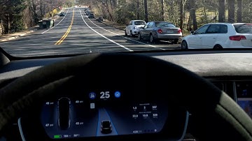 TESLA AP2 Self Driving ACCURACY TEST 2018.10.4 | Video 069
