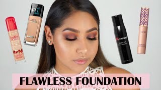 FLAWLESS FULL COVERAGE FOUNDATION ROUTINE