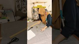 Membuat pola depan celana panjang || shorts #sewing #celanapanjang #handmadecraft