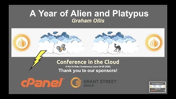 Graham Ollis - A Year of Alien and Platypus - Lightning Talks - Day 2