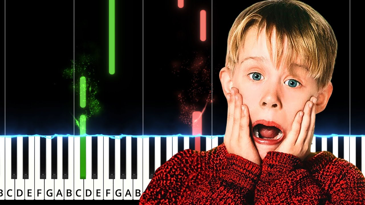 "Home Alone" Main Theme. EASY Piano Cover & Sheet Music as a Gift! YouTube
