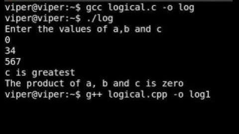 11  Logical Operators  ( spoken tutorial )( IIT Bombay ) Tamil