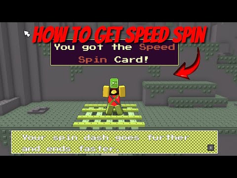 How to get Speed Spin card in Roblox Block Tales