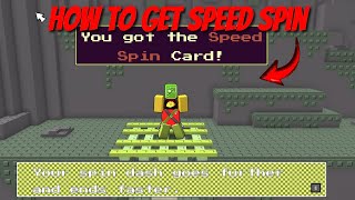 [OUTDATED] How to get Speed Spin card in Roblox Block Tales