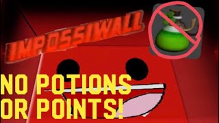 How To Beat The Impossiwall No Points Or Potions Get Crushed By A Speeding Wall Roblox August 2019 Youtube - how to beat the impossiwall in roblox