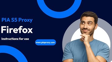 Tutorial on how to get a residential proxy IP to use with Firefox browser anonymous settings