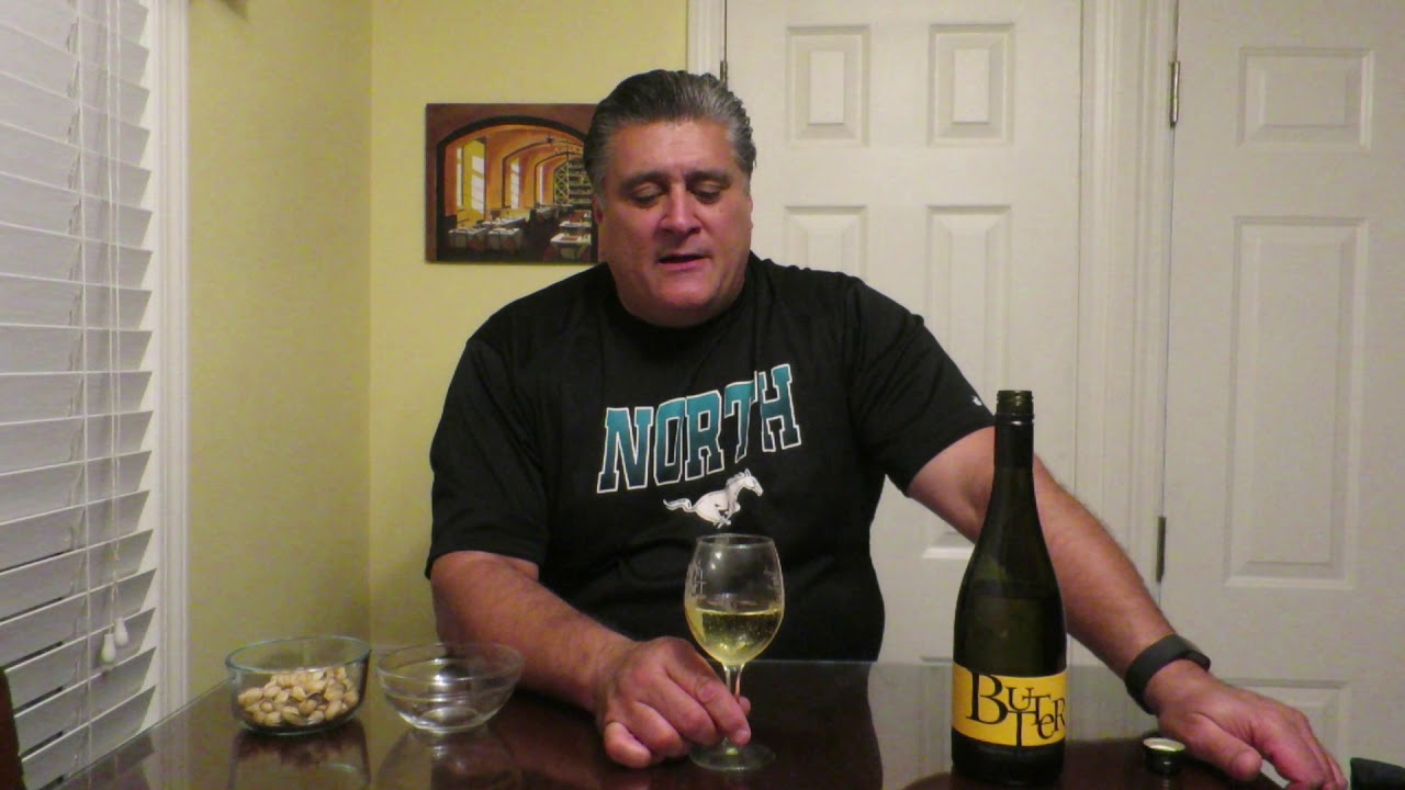 Review Butter Chardonnay 2016 from JAM Cellars YouTube