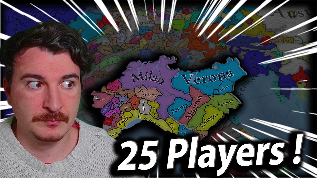 We SIMULATE 1337 Europe With 25 Players in EU5