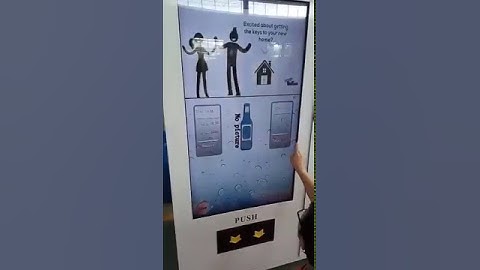 55inch touch screen operation video