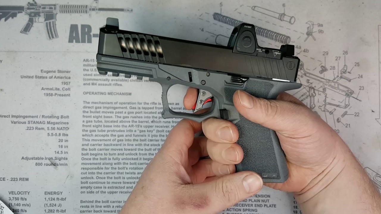 Overwatch Precision Tac Trigger P80 Glock 19 Part 1 YouTube