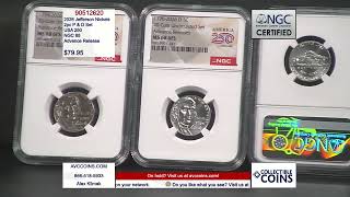 2026 Jefferson Nickels - 2pc P & D Set USA 250 - NGC 68 Adv