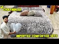 Charminar Handlooms Manufacturer Imported Bridal Bedroom 4-Piece, 6-Piece, 8-Piece Comforter Sets