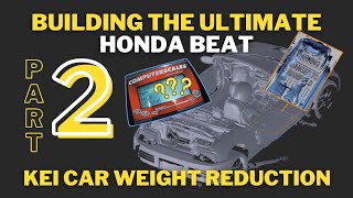 Prepping a Kei Car for RACING! - Weight Reduction | Honda Beat Part 2