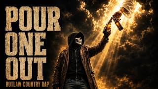 🍺 Pour One Out 🎧 Outlaw Country Rap [Official Lyric Video]