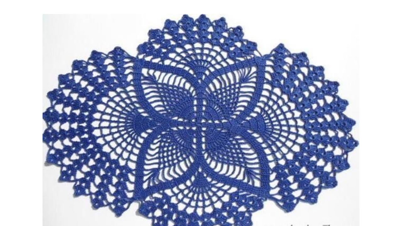 Camino de mesa a crochet 1ra parte