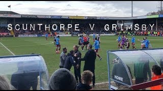 Scunthorpe v Grimsby - It kicked Off