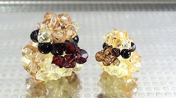 Wild Duck Chick, How to make beaded [WancoBeads r142]