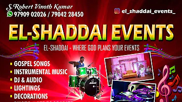 UM ALAGANA KANGAL | CHRISTIAN LIVE PROGRAM | El-Shaddai events | Ft.EMMIROBERT | Gospel music band |