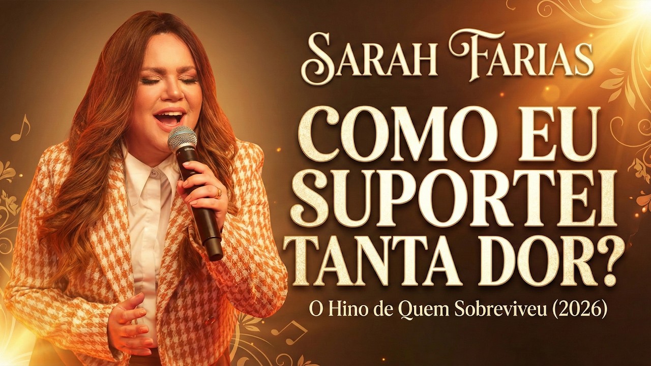 COMO EU SUPORTEI TANTA DOR? 😭🛡️ Sarah Farias - O Hino de Quem Sobreviveu (2026)
