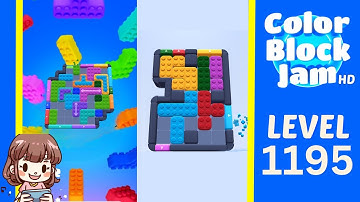 Color Block Jam Level 1195 Solution Walkthrough