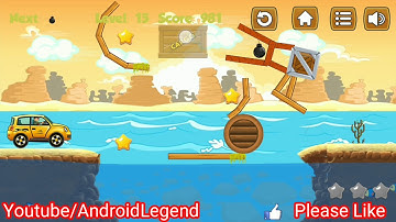 Build It River Bridge Level 15 All 3 Star Android Walkthrough