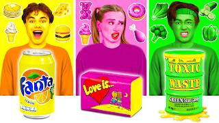 Download Lagu Food of The Same Colors Challenge | Crazy Cooking Battle by BaRaDa Challenge MP3