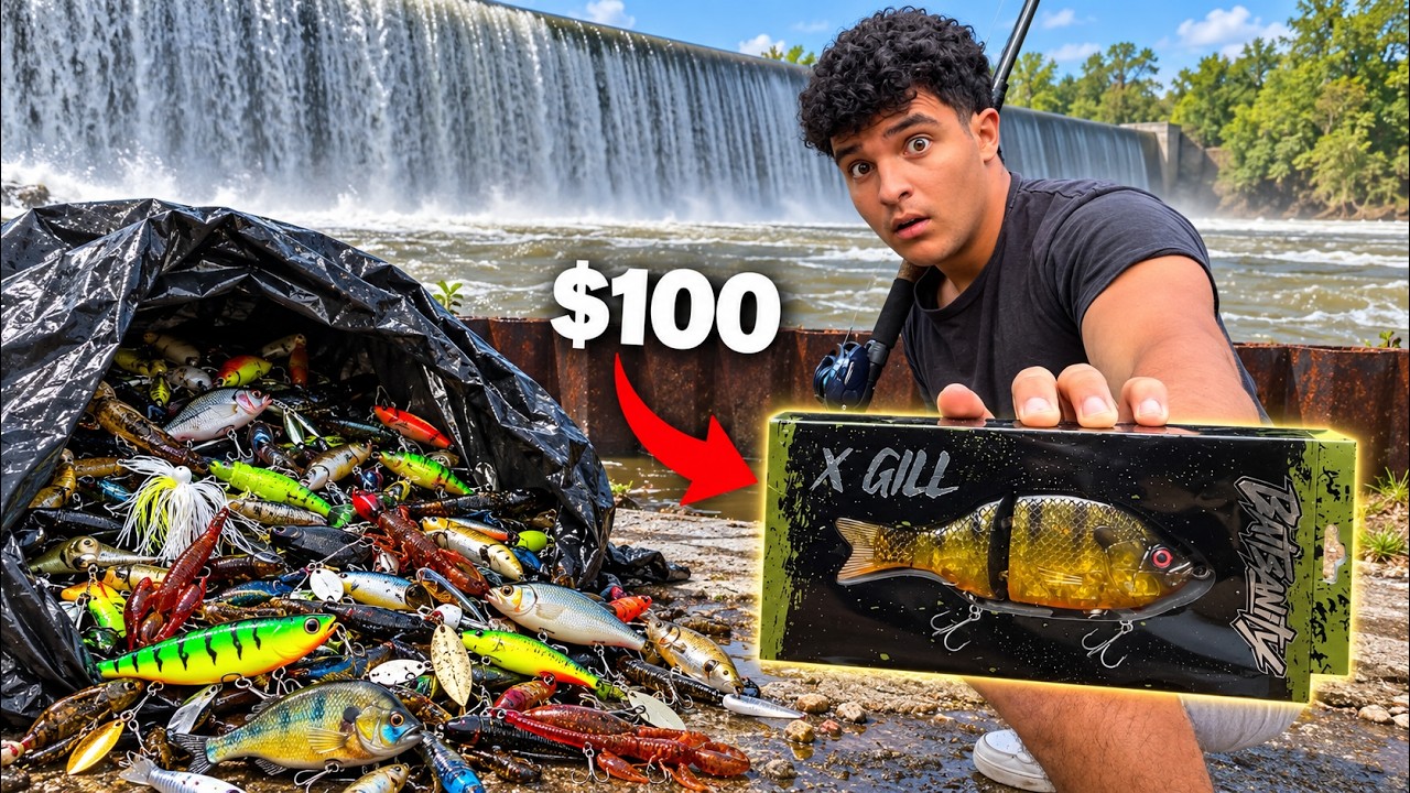 Fishing Only Using Lures I Find