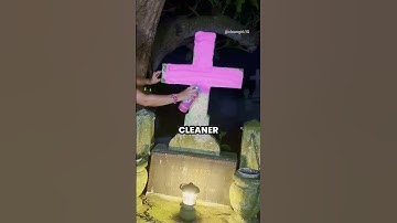 De virale begraafplaatsreiniger