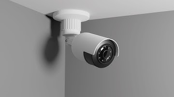 Making a Security Camera in Blender